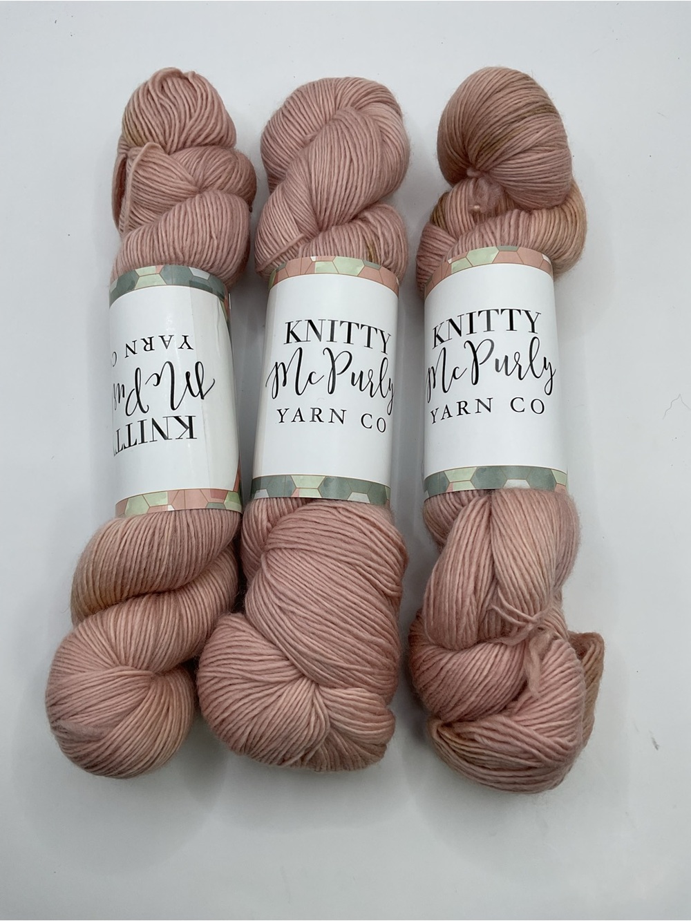 3 Skeins Organic Merino Wool Yarn Freetown Fingerling